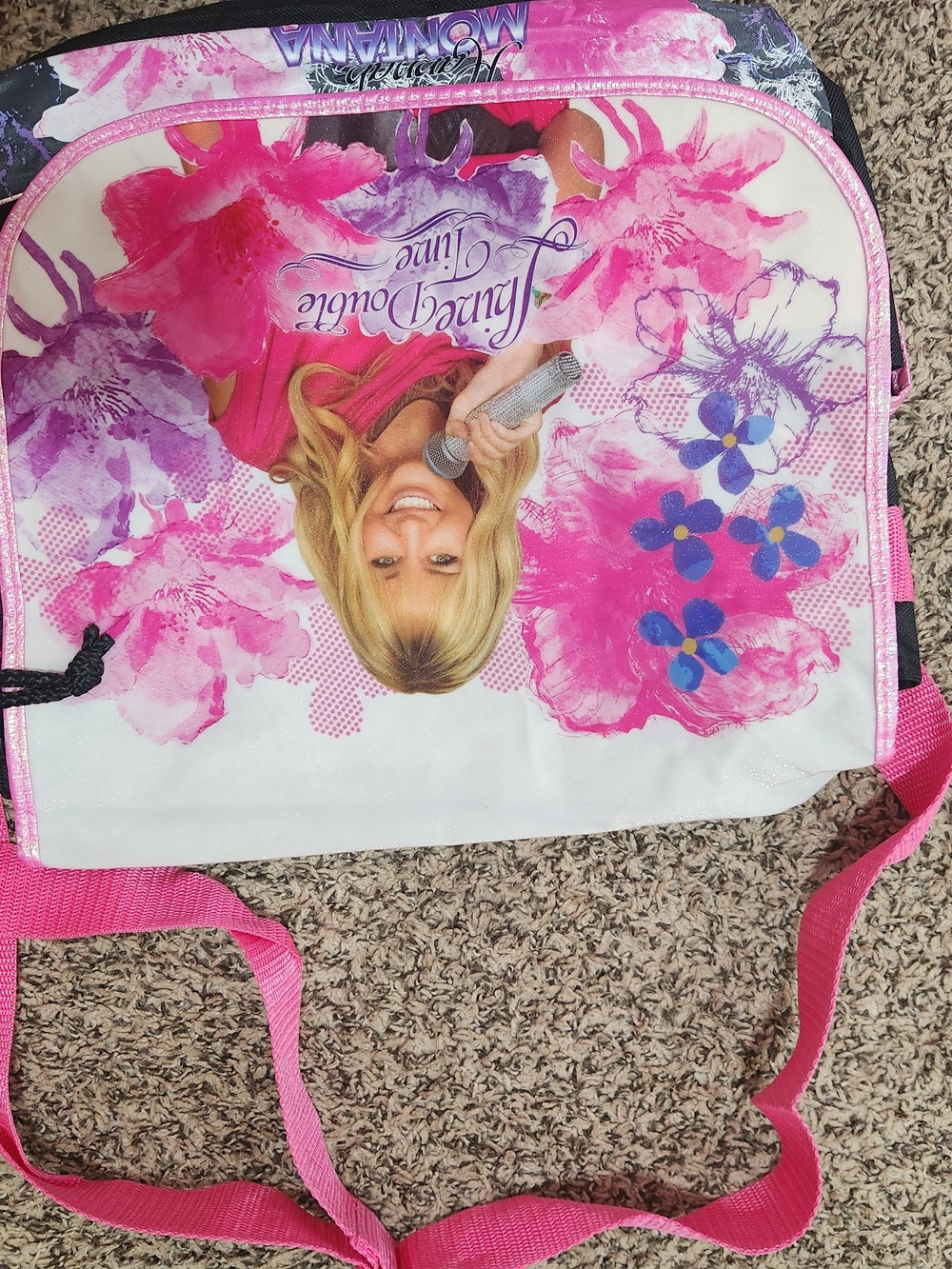 Disney Pink Floral Pop Star Crossbody Bag